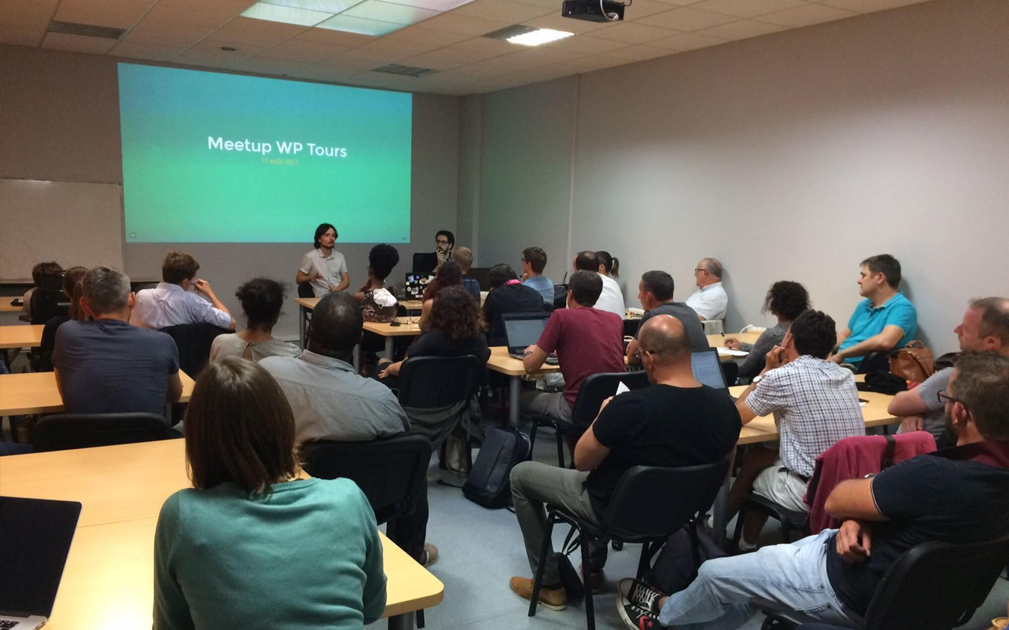 Agence de communication Tours - meeting Wordpress de Tours