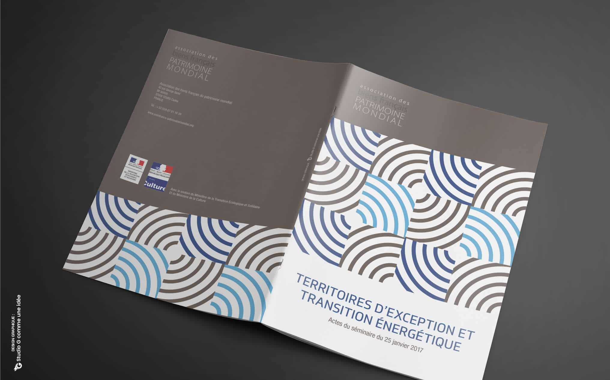 Agence de communication Tours - Brochure institutionnelle