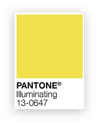 Agence de communication à Tours - Pantone jaune