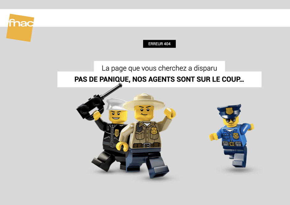 agence de communcation - page 404 humour lego