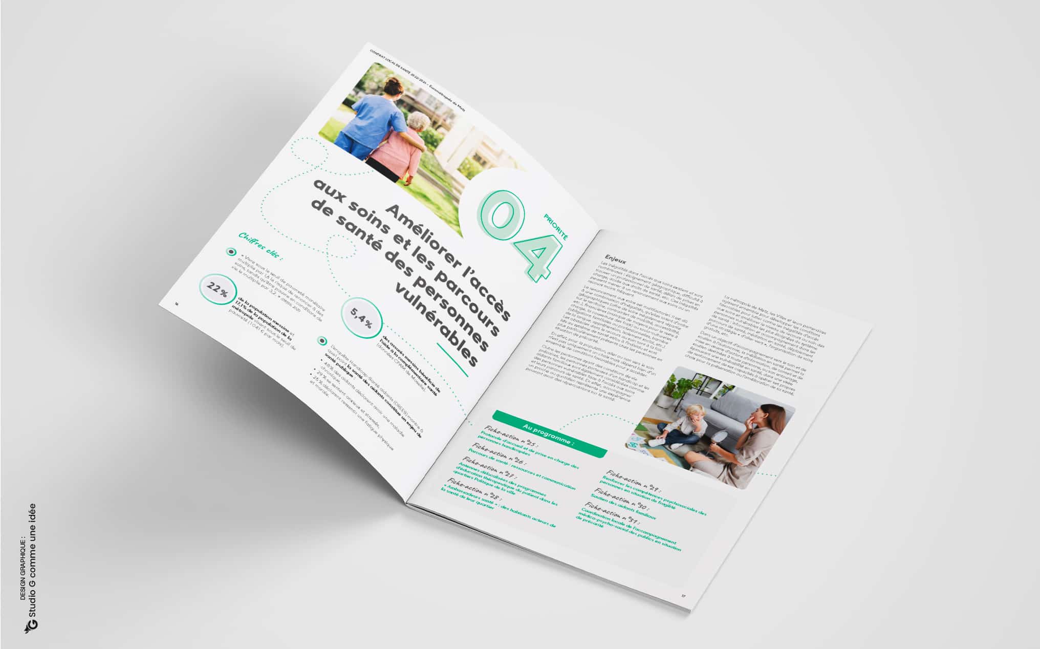 agence de communication - brochure