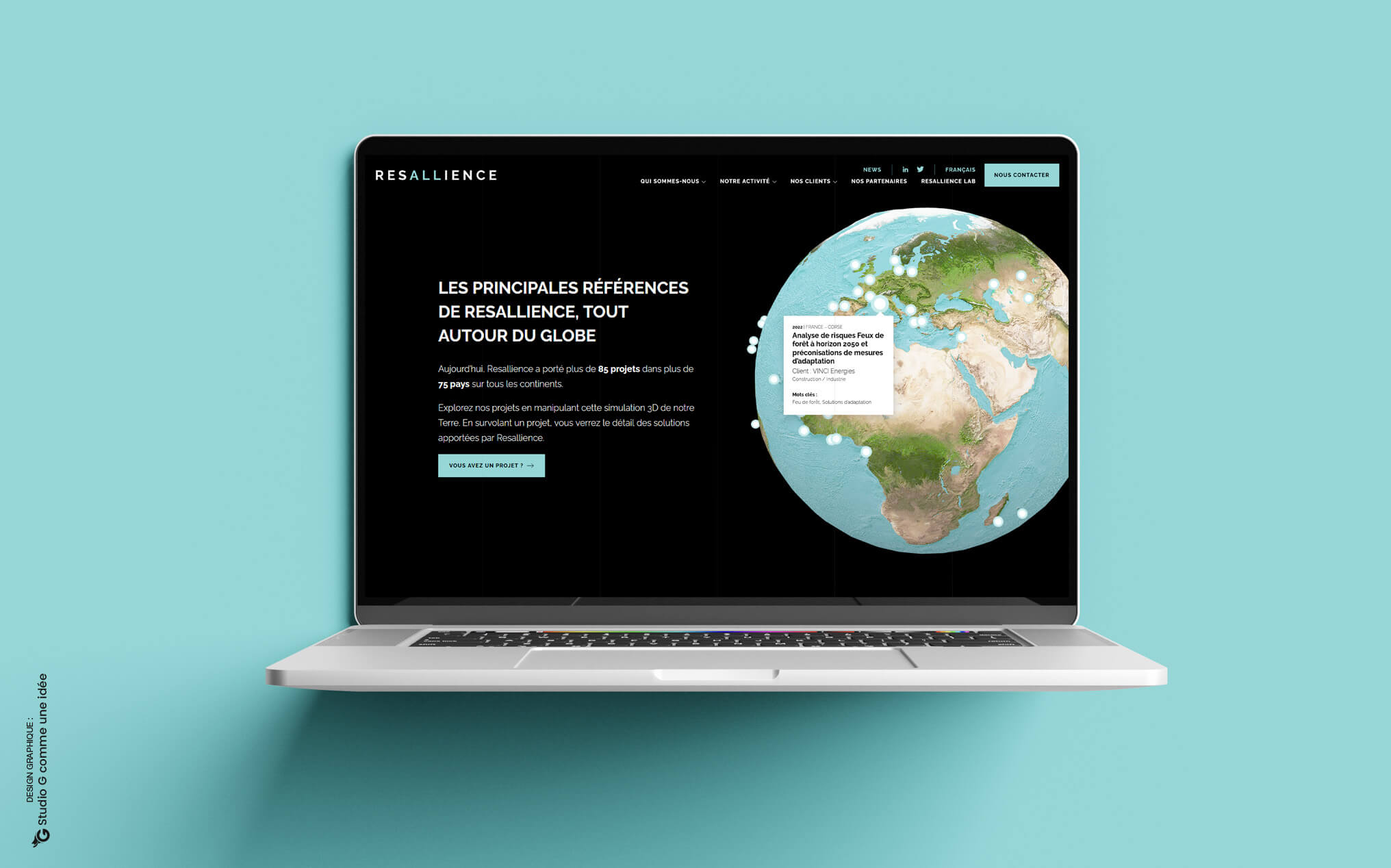 Agence de communication - refonte site wordpress